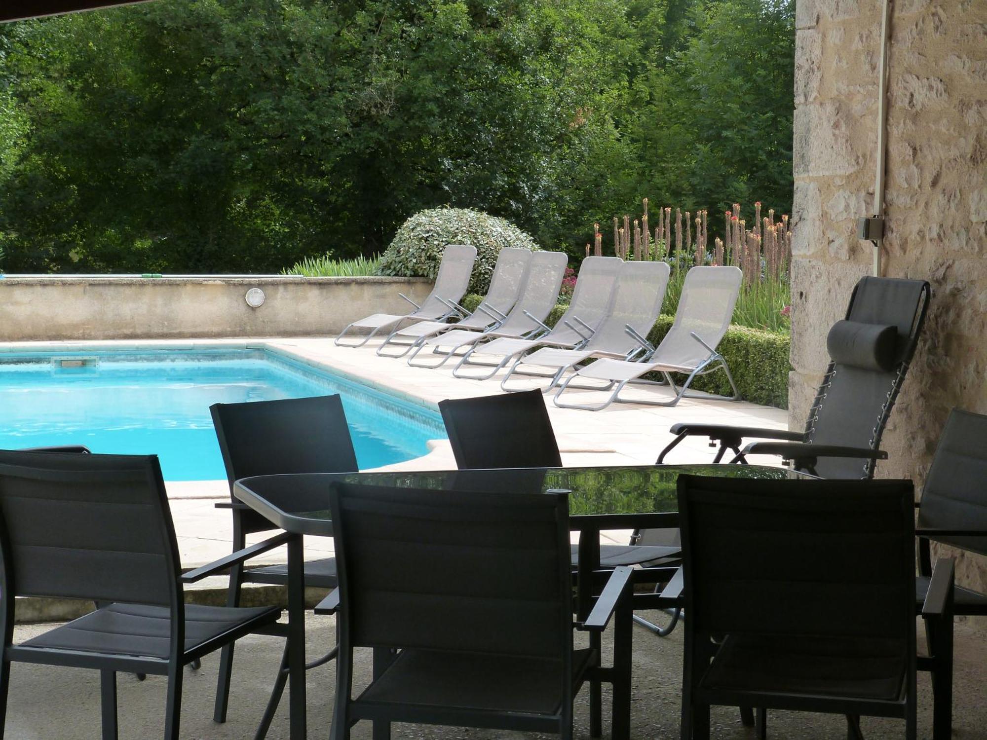 Gite Avec Piscine Proche De St Cirq Lapopie Berganty Экстерьер фото
